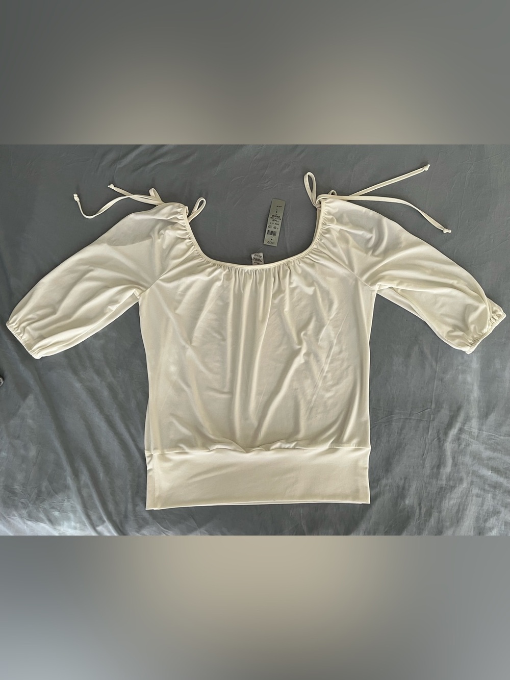Cache Tie Shoulder Top